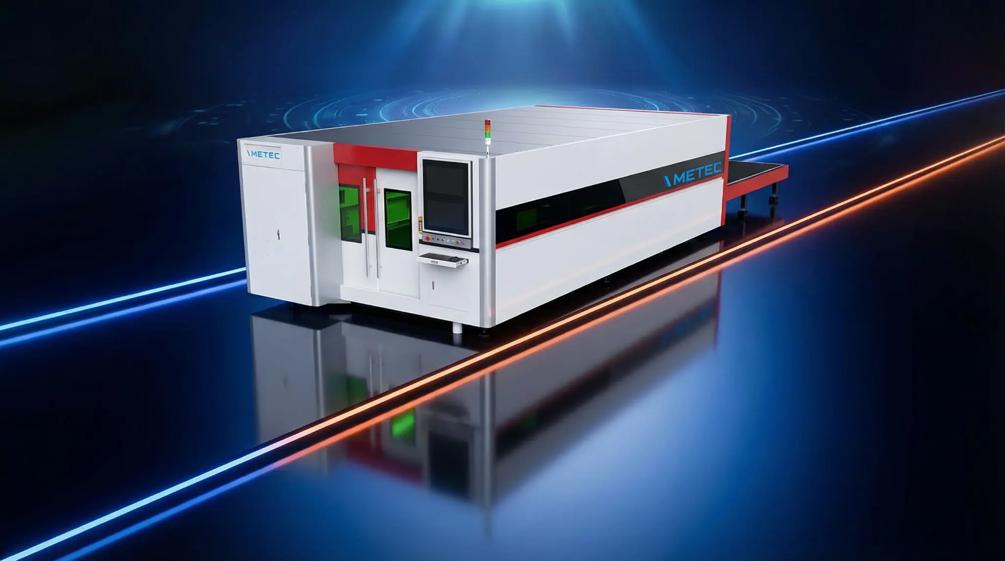 Sheet Metal Fiber Laser Cutting Machine