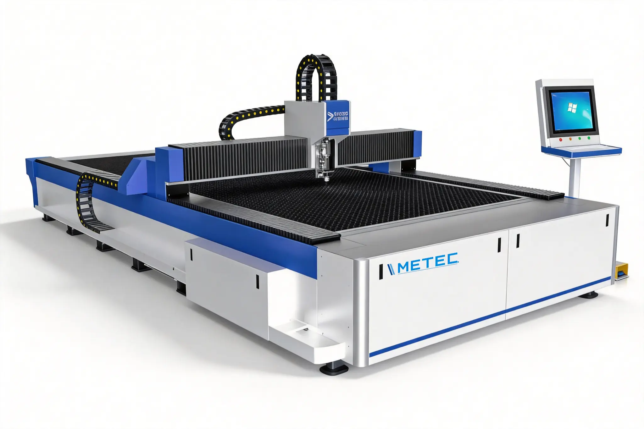 Open Single Table Sheet Laser Cutting Machine